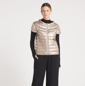 Cotes Of London Tan Puffer Jacket Size XL Like New